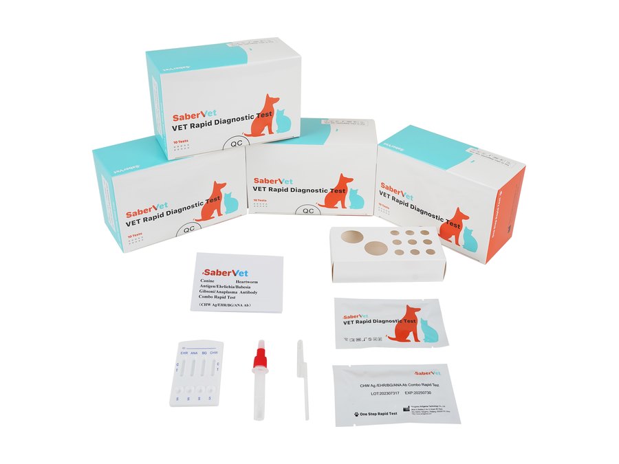 Test rapide d’anticorps anti-Ehrlichia canin